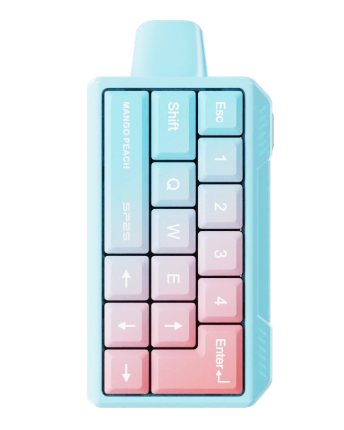 SP2S Swift Keyboard Disposable Vape Mango Peach Flavor