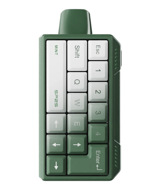 sp2s swift keyboard disposable vape mint flavor