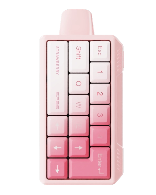 sp2s swift keyboard disposable vape strawberry flavor